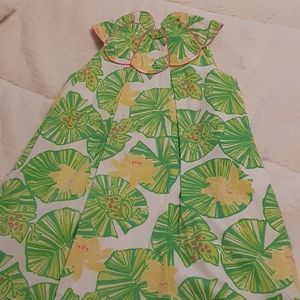 Euc! Lilly Pulitzer, Hip hip hooray frog print 🐸
